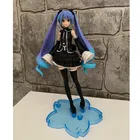 Экшн-фигурки аниме фиолетовая Сакура 17 см, игрушки для девочек, ПВХ фигурки, модель, игрушки для девочек, подарок на день рождения, домашний декор