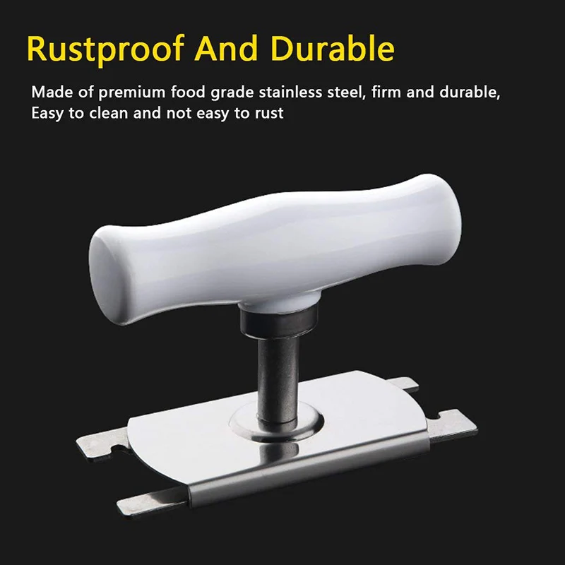 Регулируемая ручка консервный нож из нержавеющей стали бутылка с винтовой