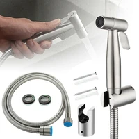 stainless steel toilet hand held bidet faucet sprayer sprayer gun toilet spray for bathroom self cleaning shower head