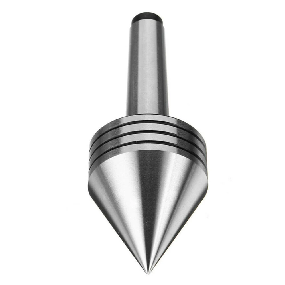 

60 MT2 Heavy Duty Rotary Live Lathe Bearing Tailstock Center Metal & Woodworking Lathe Turning Tool 0.001mm Accuracy 40Gr Steel