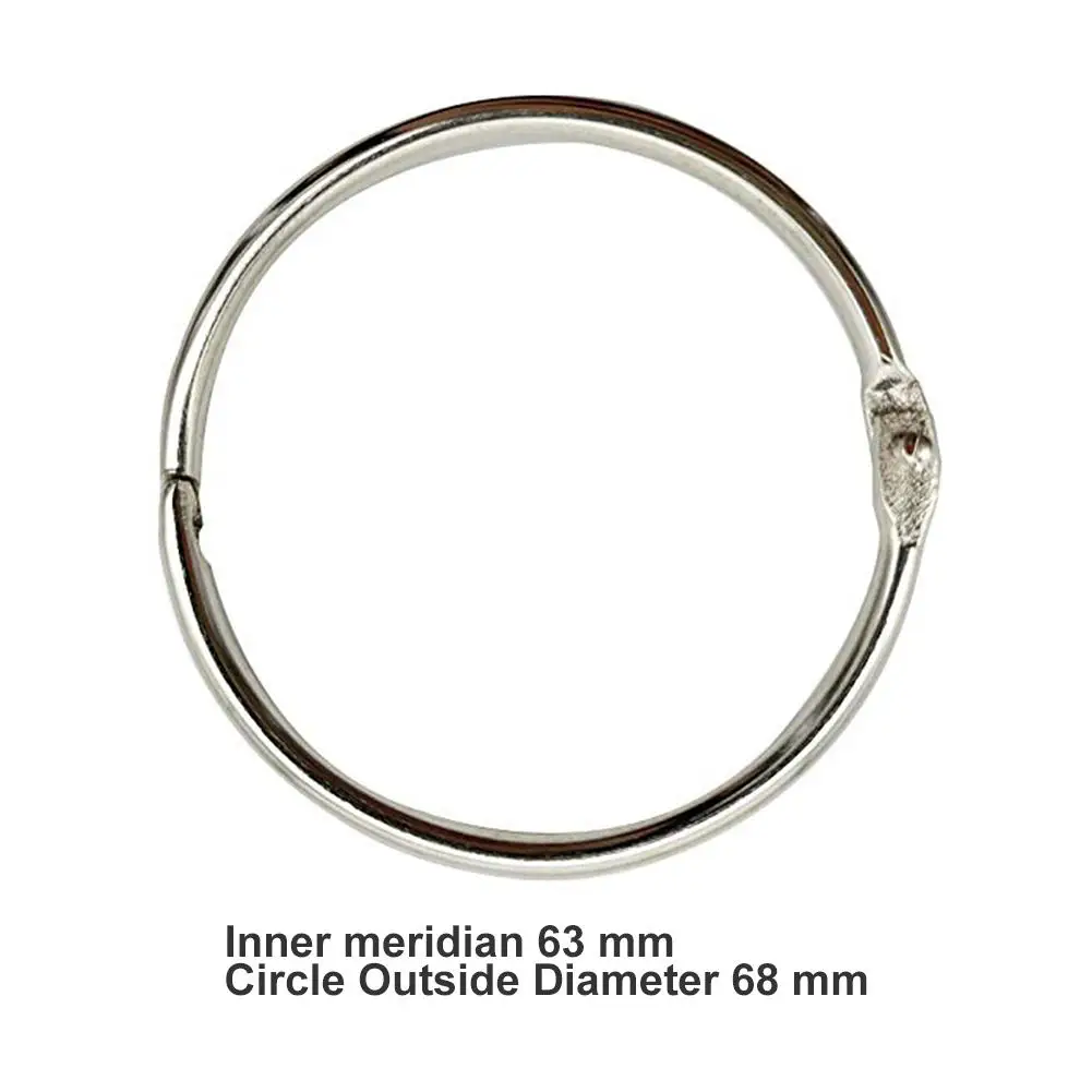 

Sturdy 63mm-68mm Metal Keys Fixed Chains Chain Portable Muti-purpose Practical Durable for Outdoor Camping Travel Tent