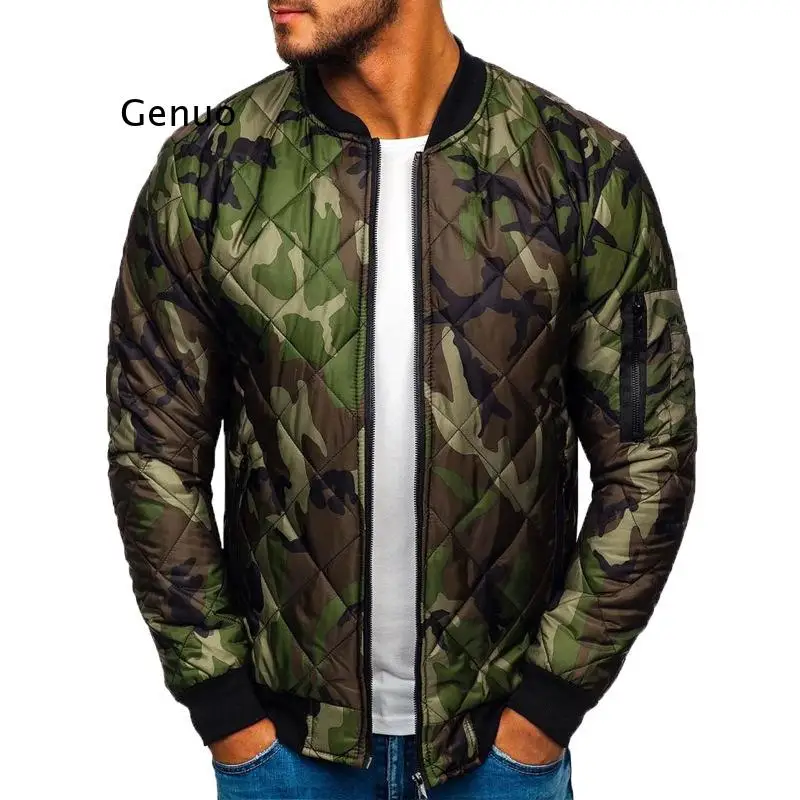 Мужская весенняя куртка-бомбер мужские осенние камуфляжные куртки военные