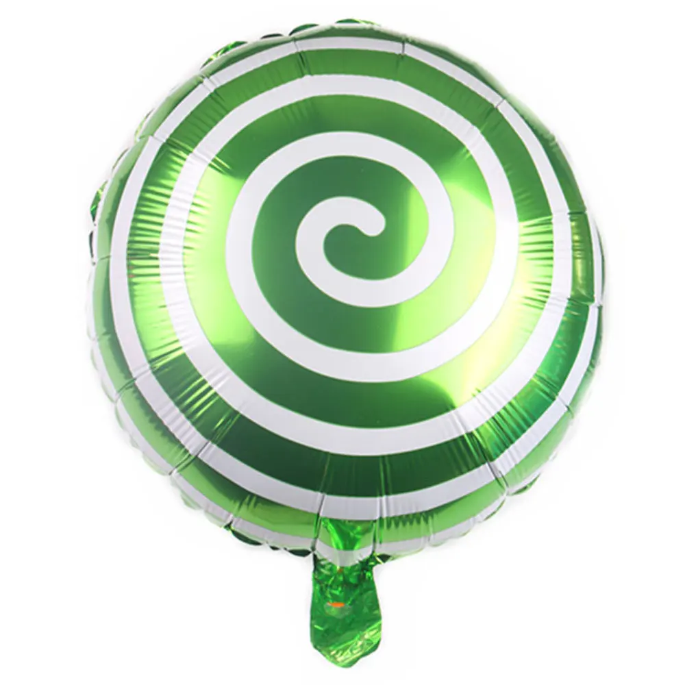 

18inch Colorful Lollipop Round Foil Balloon Happy Birthday Decoration Helium Air Ball Wedding Ballons Baby Shower Party Supplies