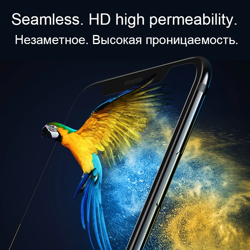 3D полное покрытие из закаленного стекла для iPhone 11 Pro на XR X XS Max защита экрана