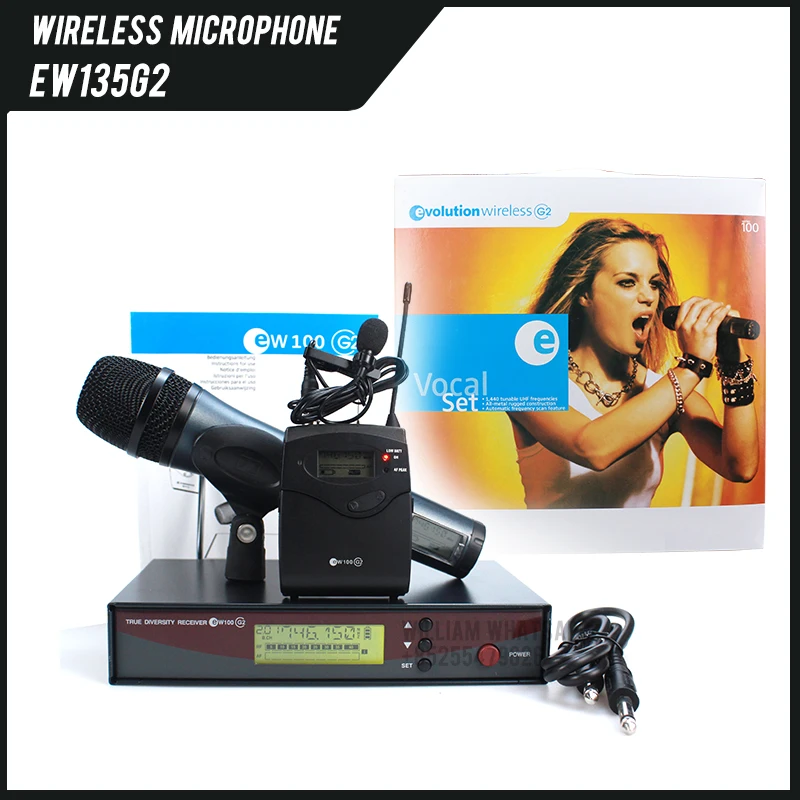 Профессиональный UHF беспроводной микрофон EW135G2 EW 135G2 и EW100G2 100 135 G2 для микрофона
