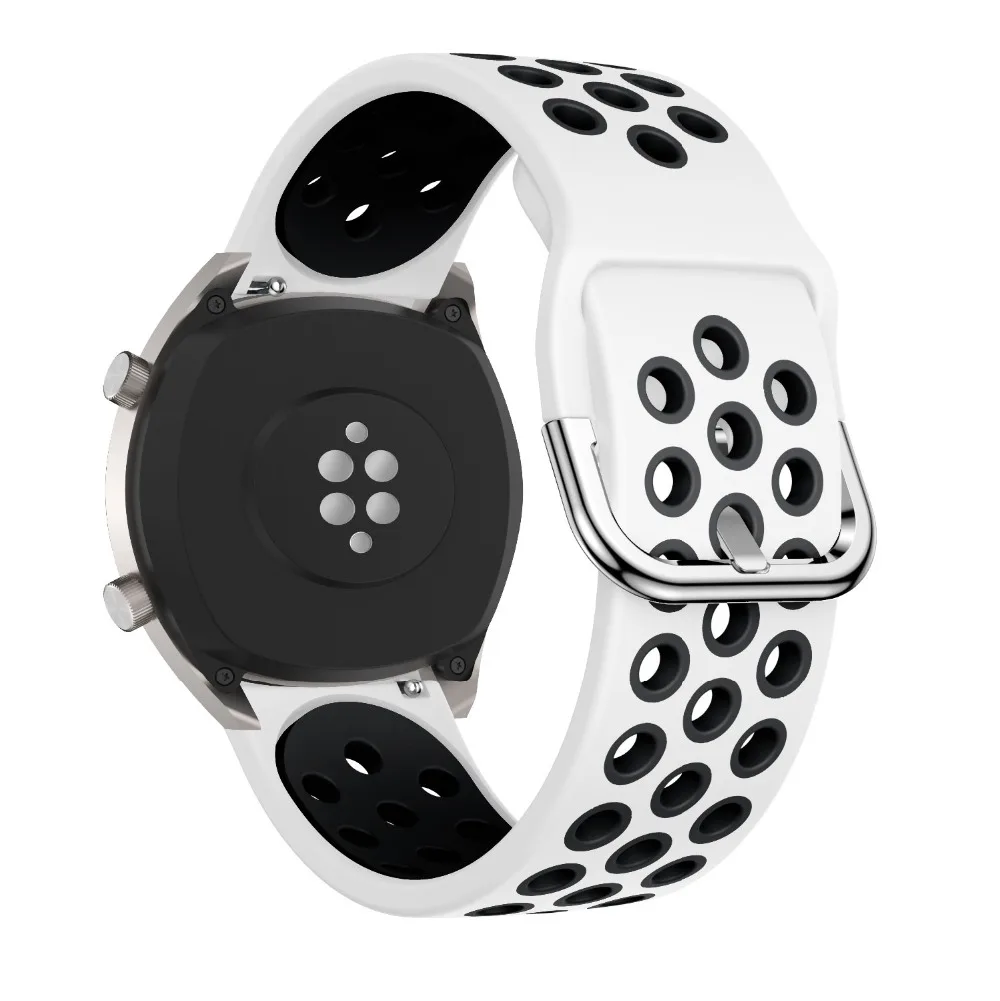 

20mm 22mm strap for Amazfit Gtr 2 Gts 2 Bip Lite Samsung Galaxy 3 silicone strap for Huawei GT2 GT 2E watch 3 42 46mm strap