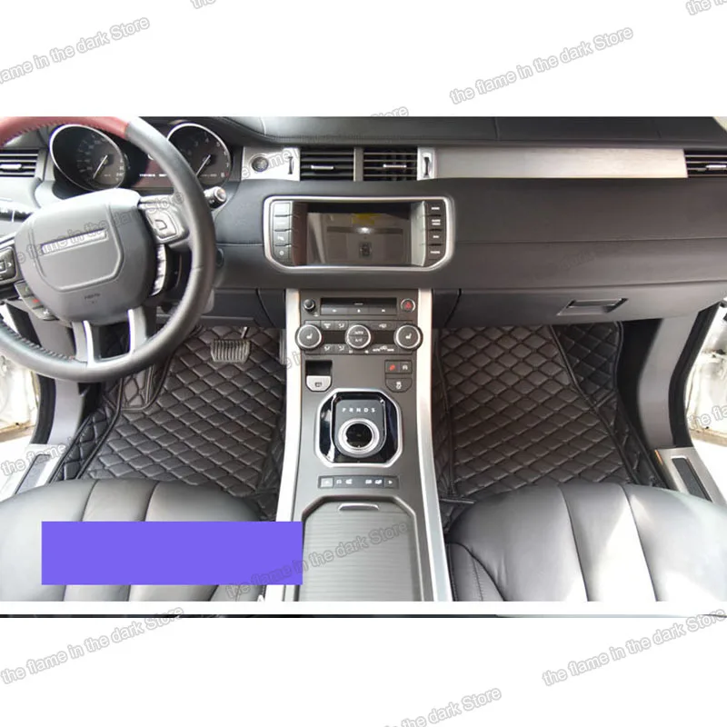 Lsrtw2017 кожаные автомобильные коврики для Land Rover Freelander 2 аксессуары LR2 коврик 2006 2014