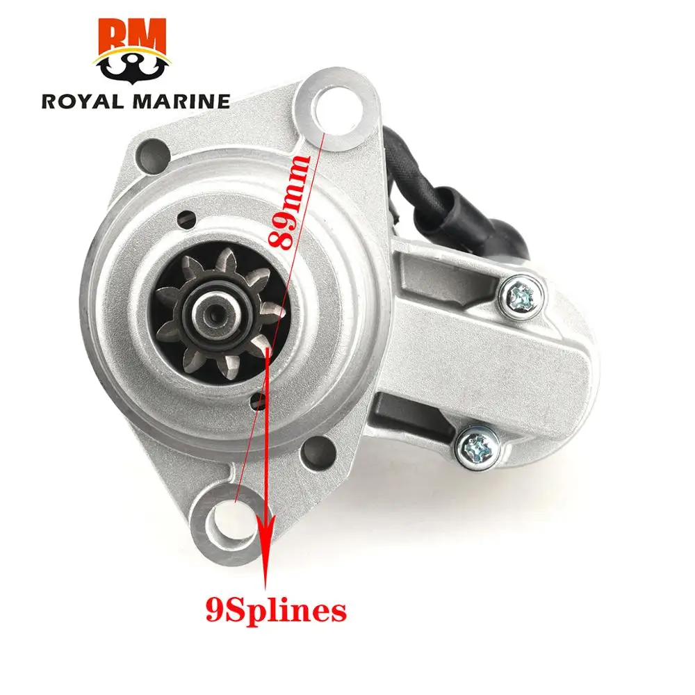 31200-ZY9-003 новый Мотор в сборе стартер для подвесного двигателя Honda 75HP 90HP 2-тактный