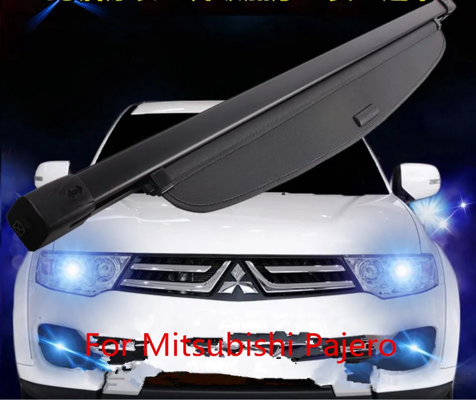 Защитный чехол для заднего багажника автомобиля Mitsubishi Pajero Sport 2012-2015 (черный
