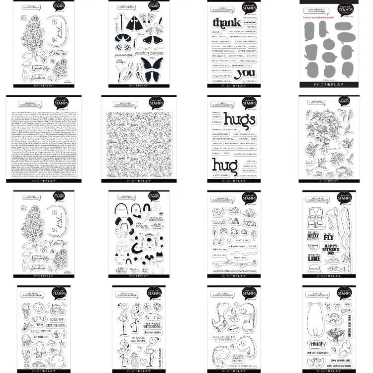 

Various stamps Metal Cutting Dies and stamps Card Stencil Paper Cards Handmade Album Stamp Die Sheets
