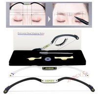 microblading permanent makeup bow arrow line ruler measuring eyebrow brow mapping rope ruler for tattoo pre ink pmu accessories