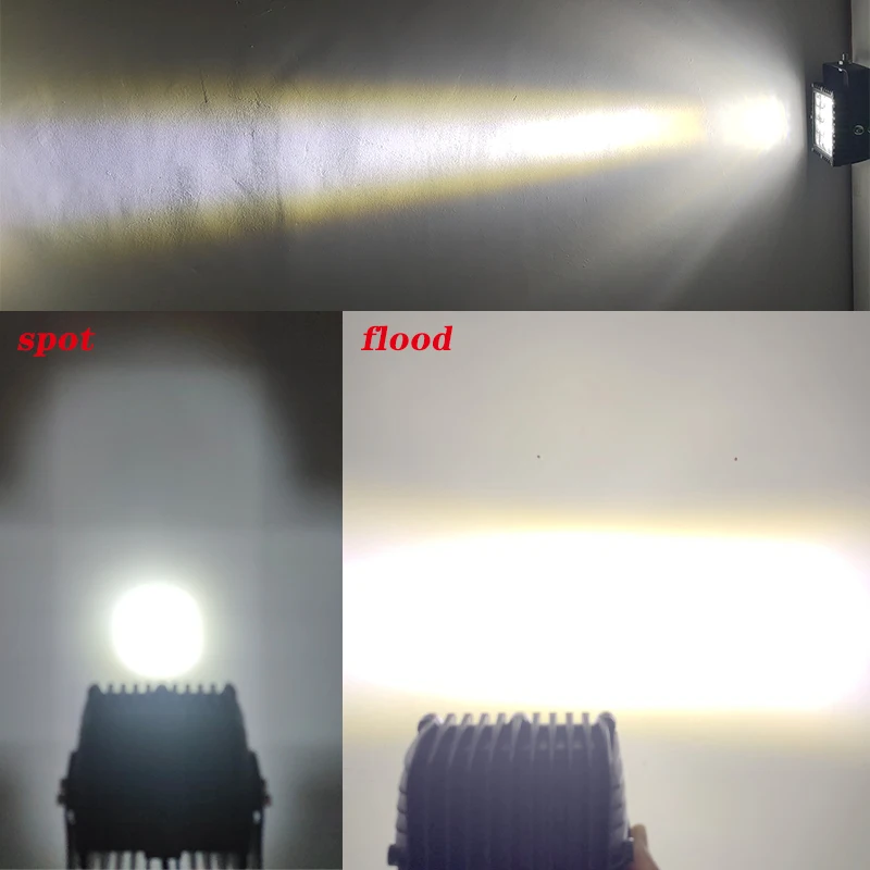 

CREK 6 Inch Flood Spot Light Led Lights Truck led Driving Work Light 12v 4x4 Led Light Bar For Car Jeep Atv Niva Lada off road