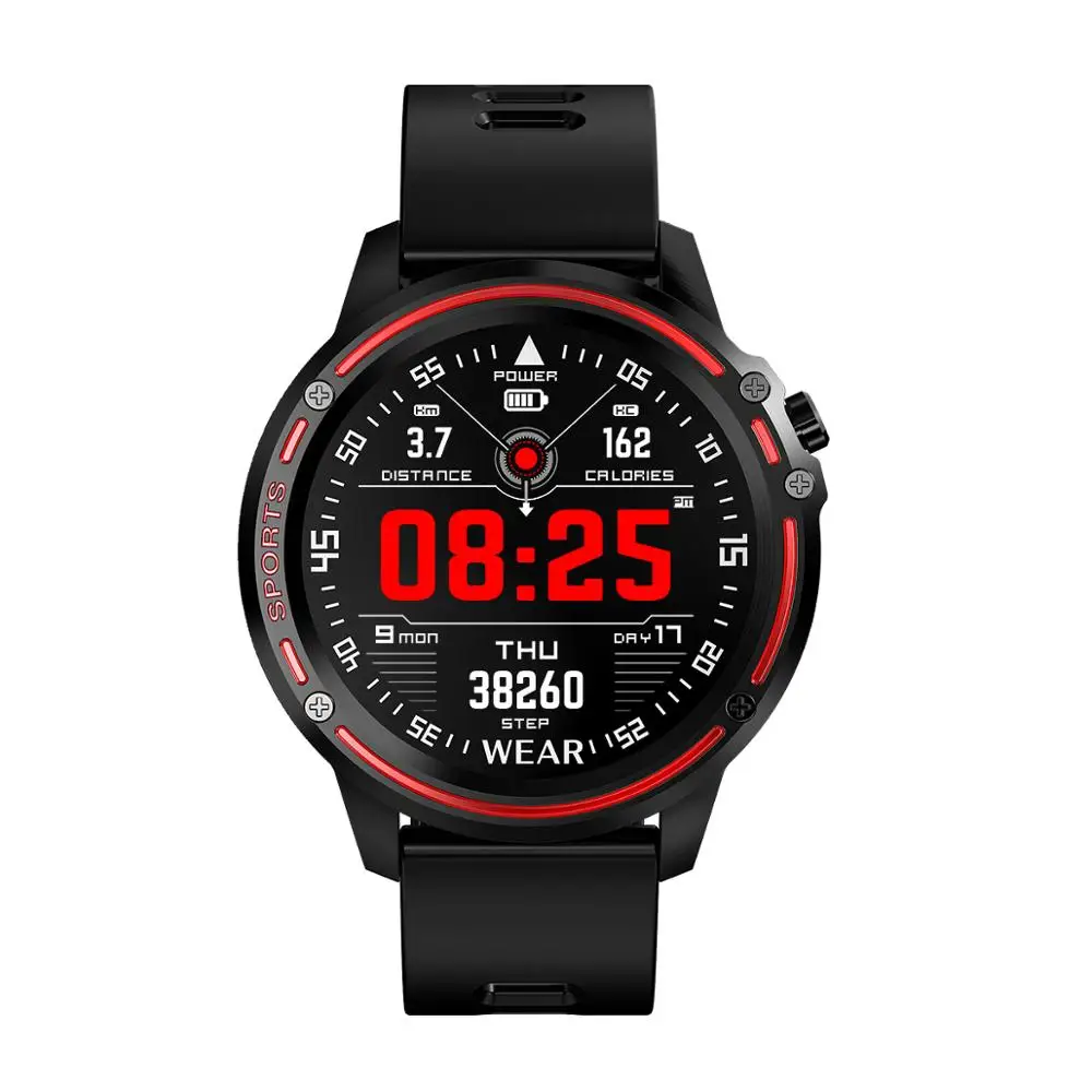 hong Мужские и женские Смарт-часы L8 пульсометр Pulseira B57 Amazfit Pace 2 Amazfit Bip 2 умные часы для женщин Elari Pulseira - Цвет: hong