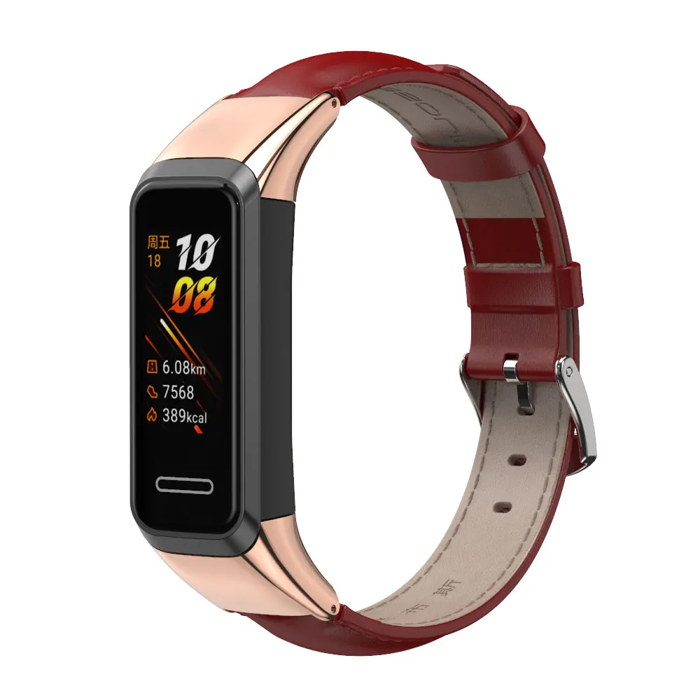

For Huawei Band 4 Strap Genuine Leather Strap For Huawei Band 5i Genuine Leather Strap Replacement Accessories