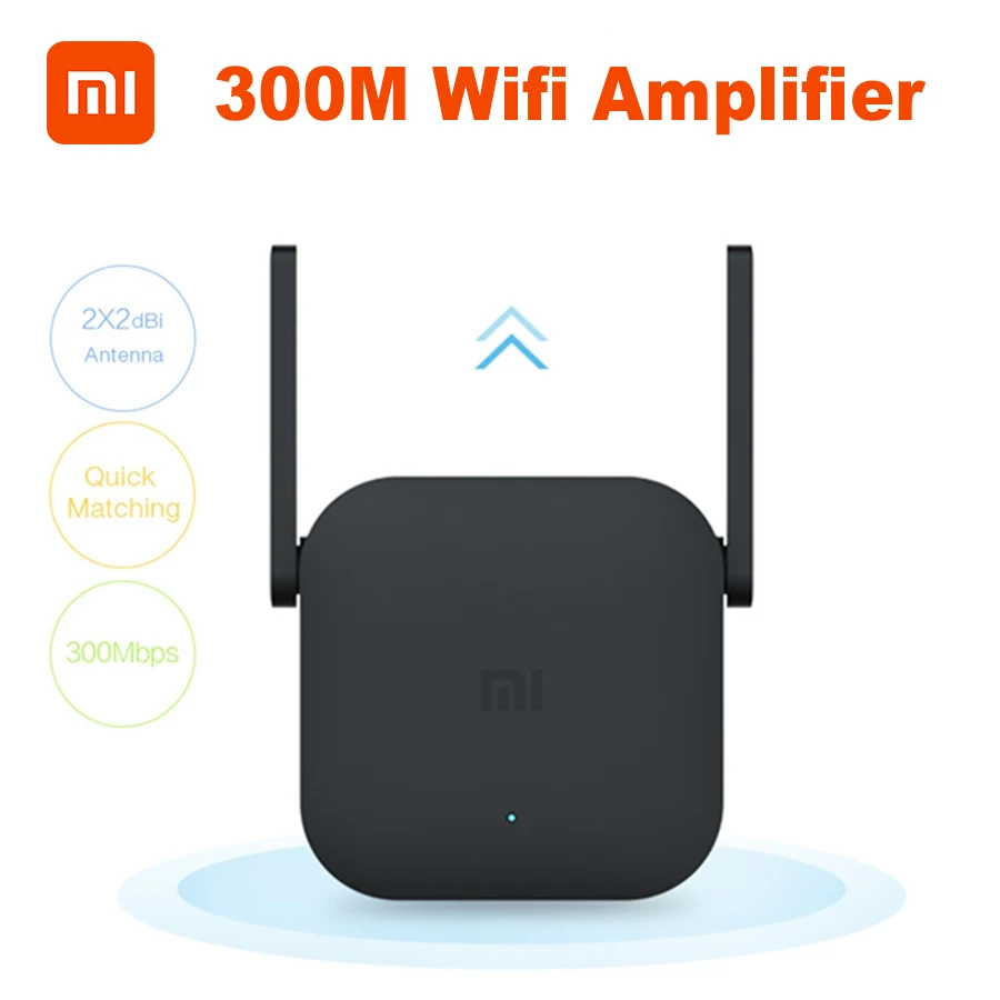 Xiao mi Wifi усилитель Pro маршрутизатор 300 м 2,4 г сетевой расширитель ретранслятор Roteador 2 мощная антенна для mi маршрутизатор для дома и офиса