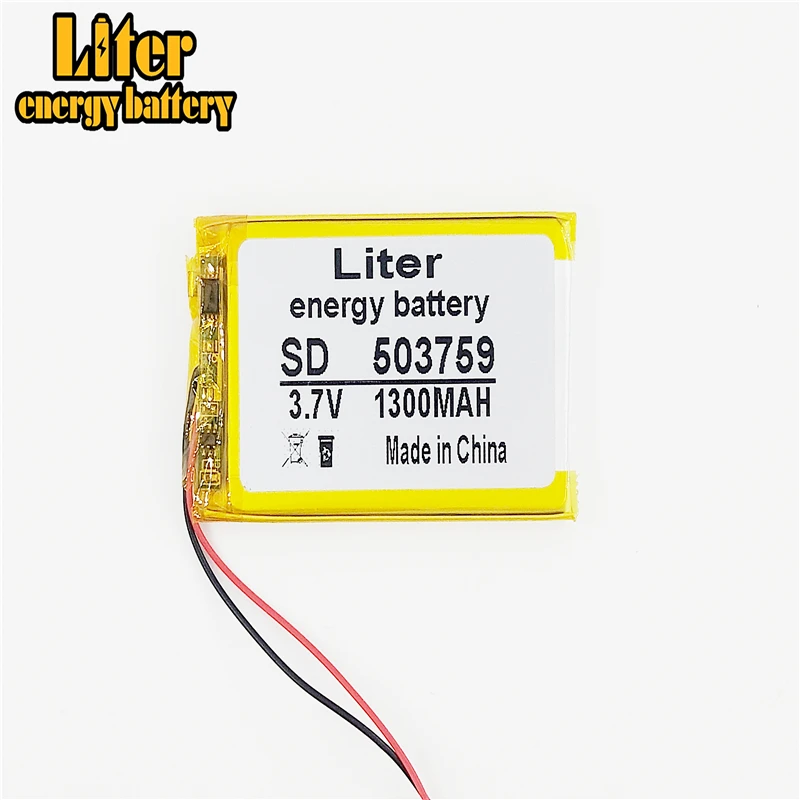 

3,7 v E Road Route Hd-x9 Navigator 053759 503759 1300mah Gps Three Lines