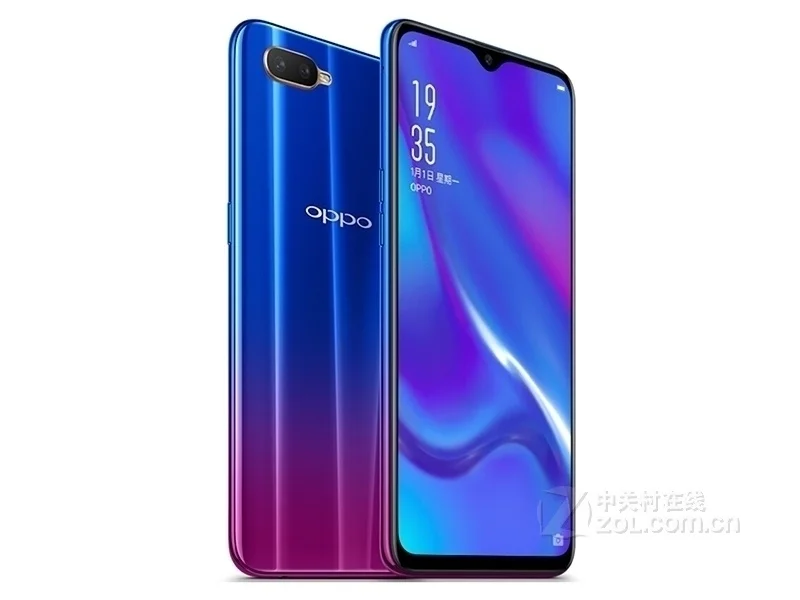 DHL Быстрая сотовый телефон Oppo K1 Snapdragon 660 Android 8,1 6," ips 2340X1080 6 Гб ram 64 Гб rom 25,0 МП экран отпечаток пальца