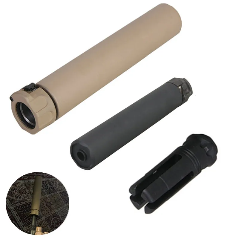 

UNIONTAC SOCOM762 серия RC2 быстрое отсоединение звука supat QD ложный глушитель для тактической игрушки KAC