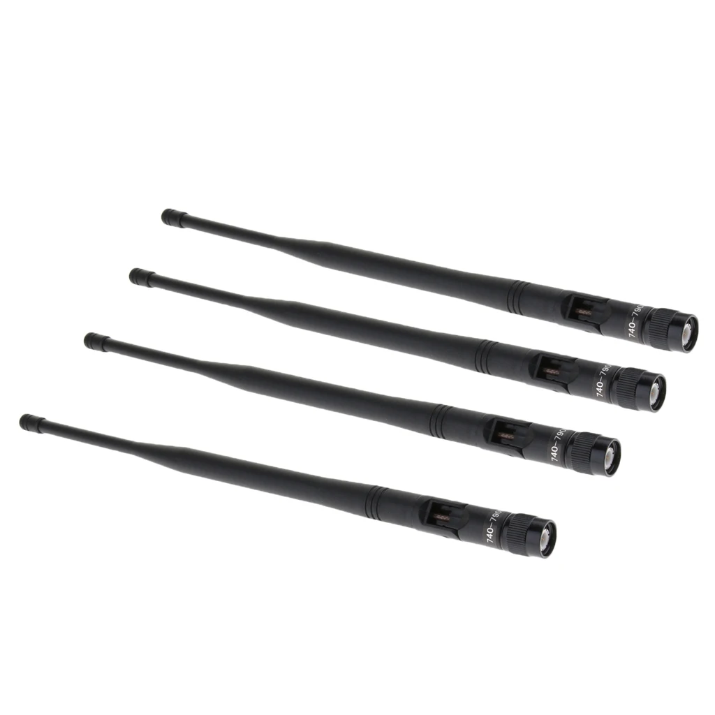 MagiDeal 4x Handheld Wireless Microphone Mic Gain Antenna Stable Signal TNC | Спорт и развлечения