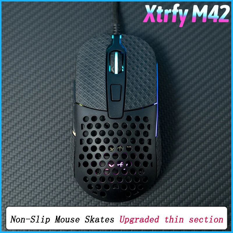 Самодельные Нескользящие Стикеры из Кожи Ящерицы BTL сделай сам для Xtrfy M42 без мыши