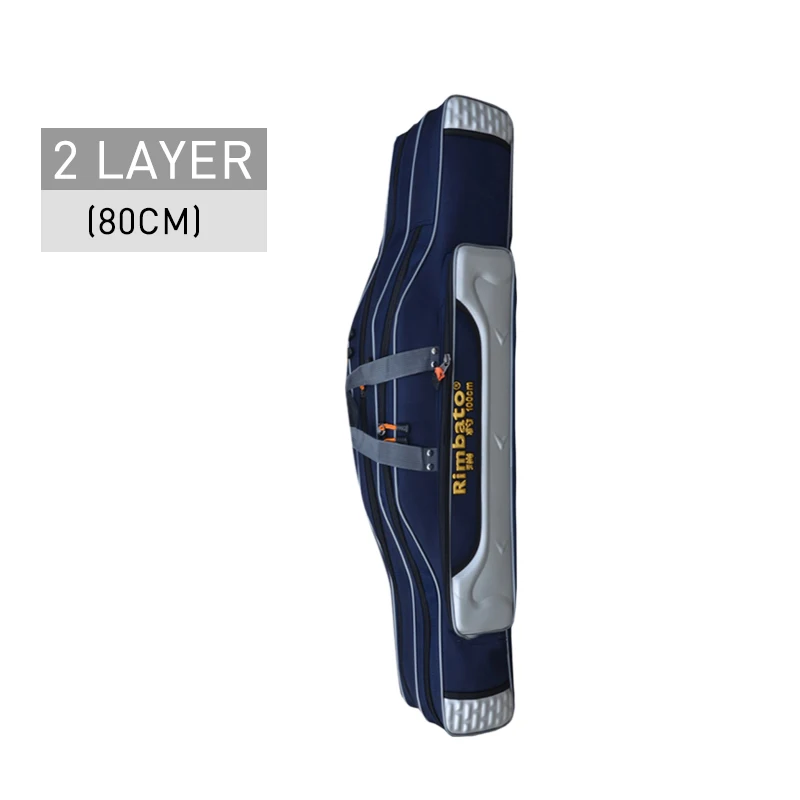 2 Layer 80 cm Живота сумки для рыбалки 2/3 Слои 80/90/120/130 см Водонепроницаемый и удобные на открытом воздухе Рыбалка сумка Mochila XA93G - Цвет: 2 Layer 80 cm