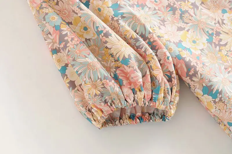 Женская винтажная блузка с открытыми плечами Bazaleas розовая коротким рукавом и