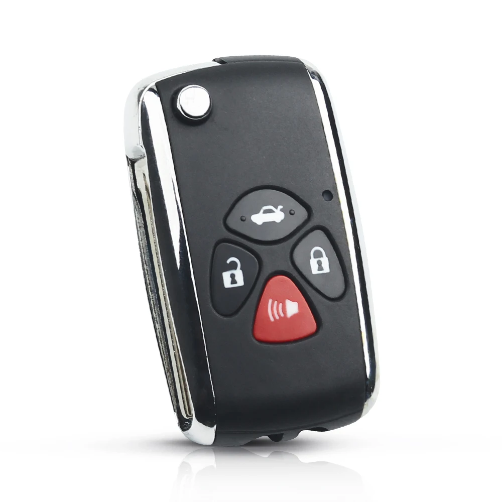 KEYYOU Новое поступление для Toyota 4 кнопочный дистанционный флип-кейс брелок TOYOTA Corolla