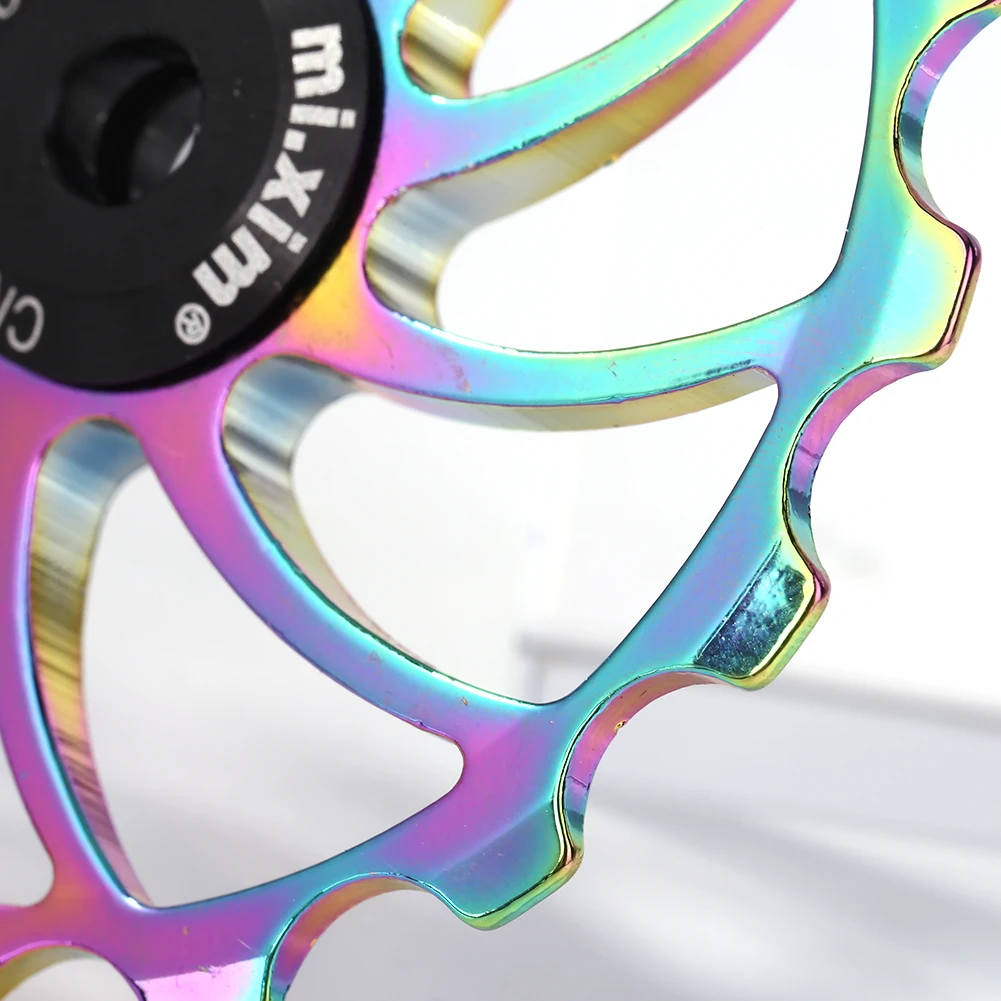 

14/15/18T Bicycle Road MTB Bike Jockey Wheel Rear Derailleur Ceramic Bearing Derailleur Pulley Alloy Rear Derailleur Guide Wheel