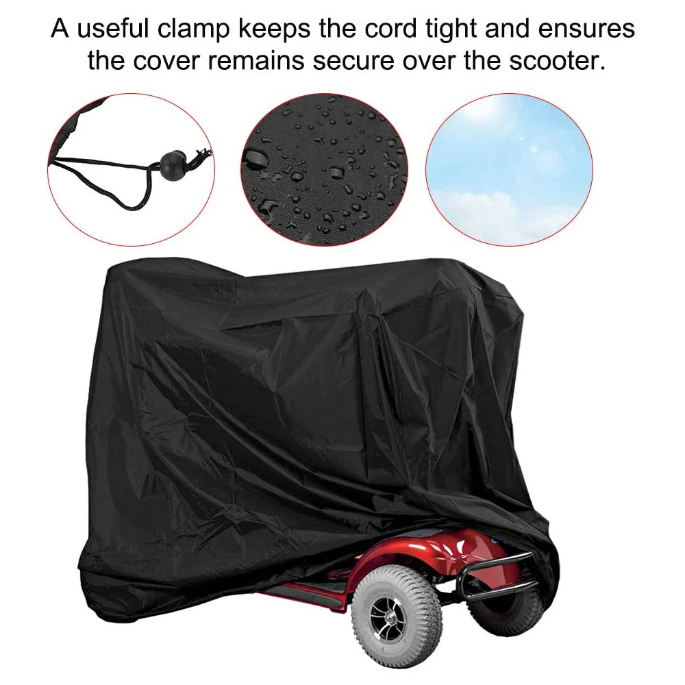 

Универсальный чехол для мотоцикла, водонепроницаемый чехол на окно, с защитой от царапин, снега, из черного полиэстера, автомобильные аксес...