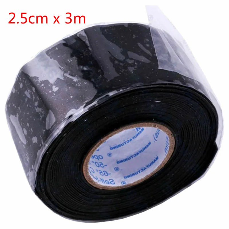 

2.5 cm x 3mWaterproof Repair Tape To Prevent Leakage Of Indoor And Outdoor Water Pipes Super Strong Fiber Stop Repair Tape