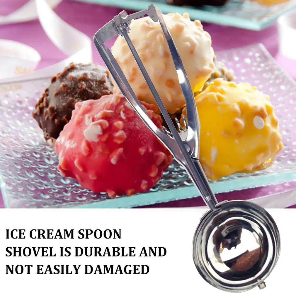 Ложка для мороженого из нержавеющей стали детская Бонусная Лопата печенья дыни