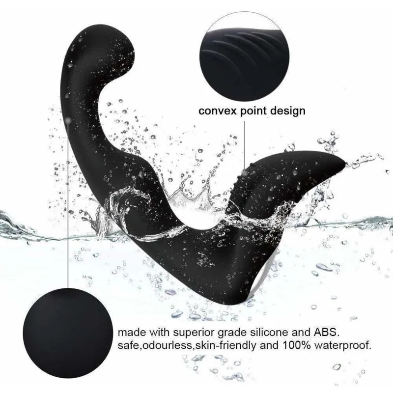 Анальный Вибратор для взрослых игрушка с зарядкой от USB Анальная пробка