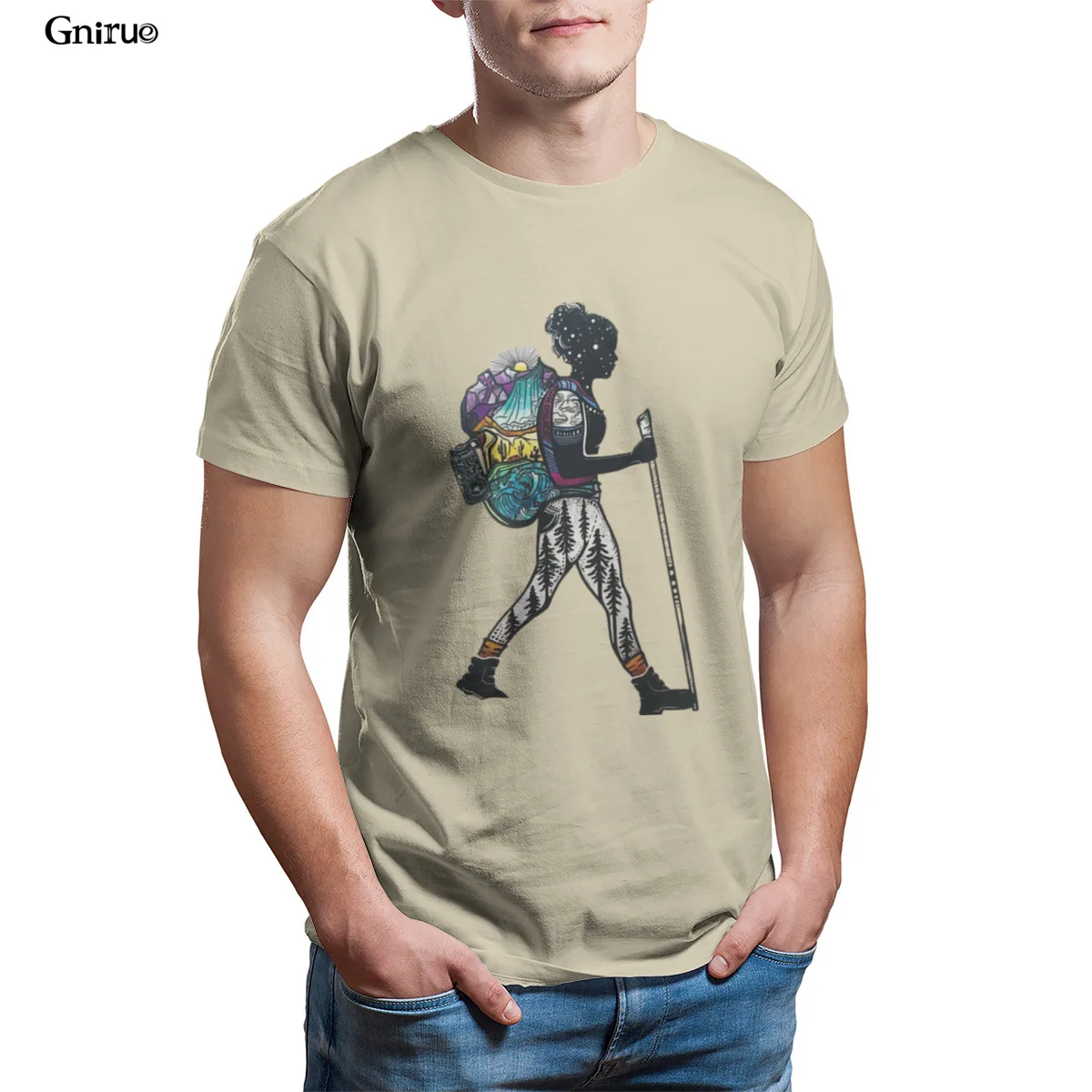 

Wholesale Hiking Unisex Baseball T-Shirt Games Punk Vintage Japanese Style Tees 87010