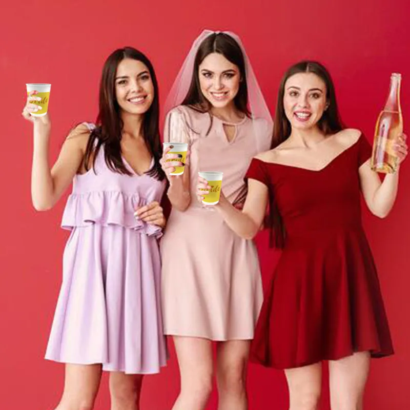 1 шт. пластиковые чашки для девичника