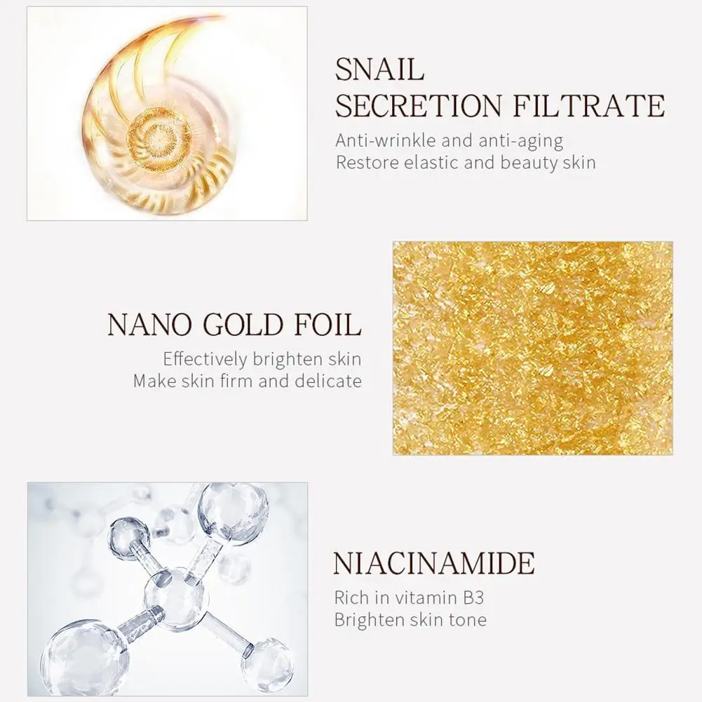 

VC Hyaluronic Acid Essence Blossom Repair Skin Anti-aging Shrink Pore Repair Dry Moisturizing Skin Korean Cosmetic