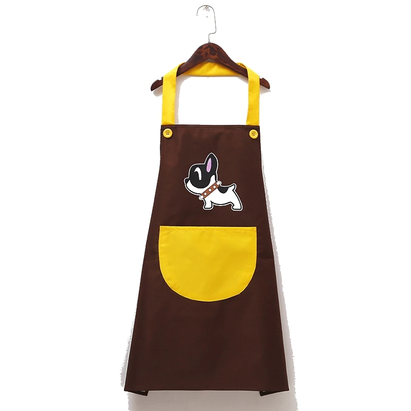 Милый водонепроницаемый и маслостойкий кухонный фартук для пары собак стильный
