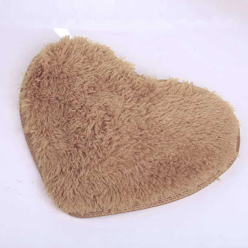 Нескользкие ковры в форме сердца для спальни коврик ванной 40x30 см | Дом и сад
