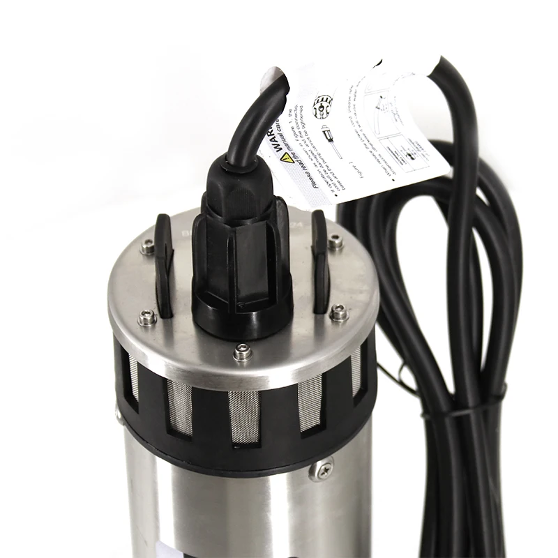 Высокий подъем 70 м Солнечный водяной насос из нержавеющей стали высокого