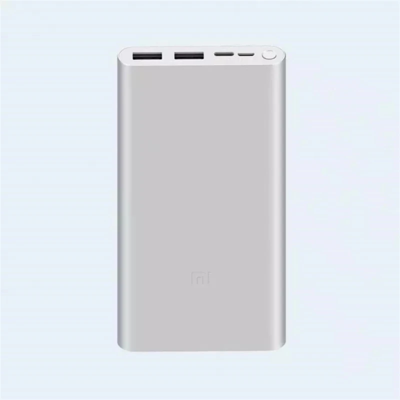 

New Version Power Bank 10000mAh Upgrade with 3 USB Output Supports Two Way Quick Charge 18W Max Powerbank For Smart Phone