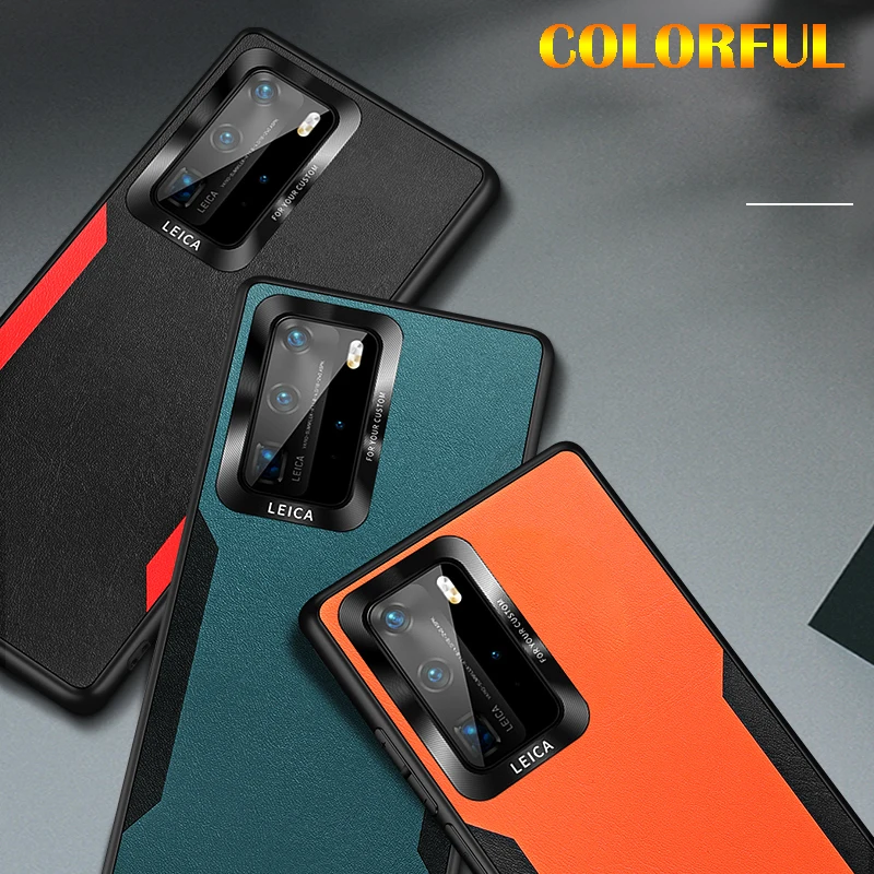 

Capa For Honor V30 30 Pro Plus X10 30S Case for Huawei P30 P40 Pro Plus P40 Lite 4G 5G Nova 6 7 SE 7i Fashion leather Back case