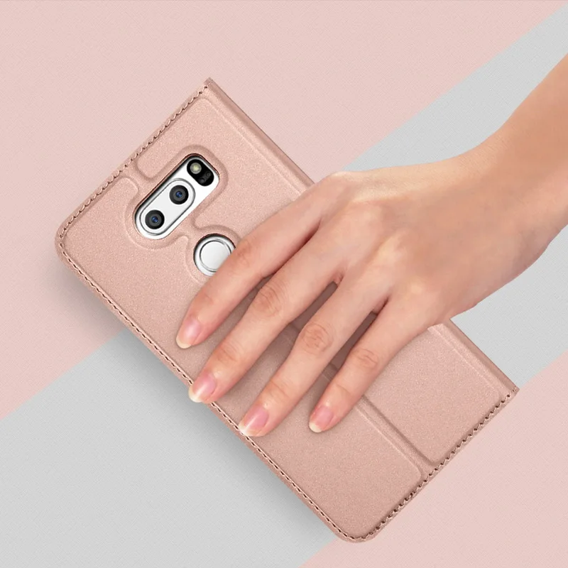 Herecase Магнитный Флип кожаный чехол-книжка для телефона чехол для LG Q6 Plus G7 G6 V20 V30 G6 мини подставка для карт слот полный Cov