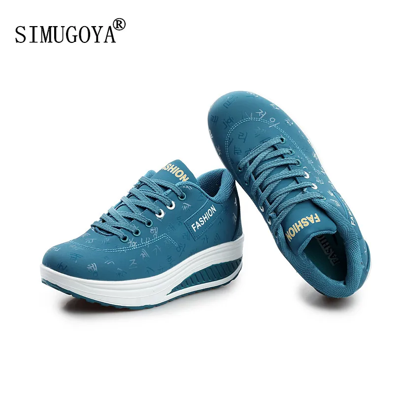 Женские туфли качалки SIMUGOYA повседневные для весны и осени большие размеры 35
