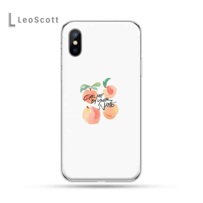 Чехол для телефона с надписью call me by your name черный мягкий чехол из ТПУ iphone 4 4s 5 5c se 6 6s