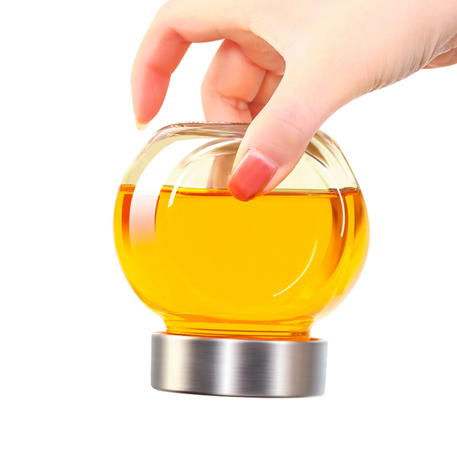 

1 pcs 200ml Glass sealed cans / food storage jar spice teas beans candy preservation bottle storage tool