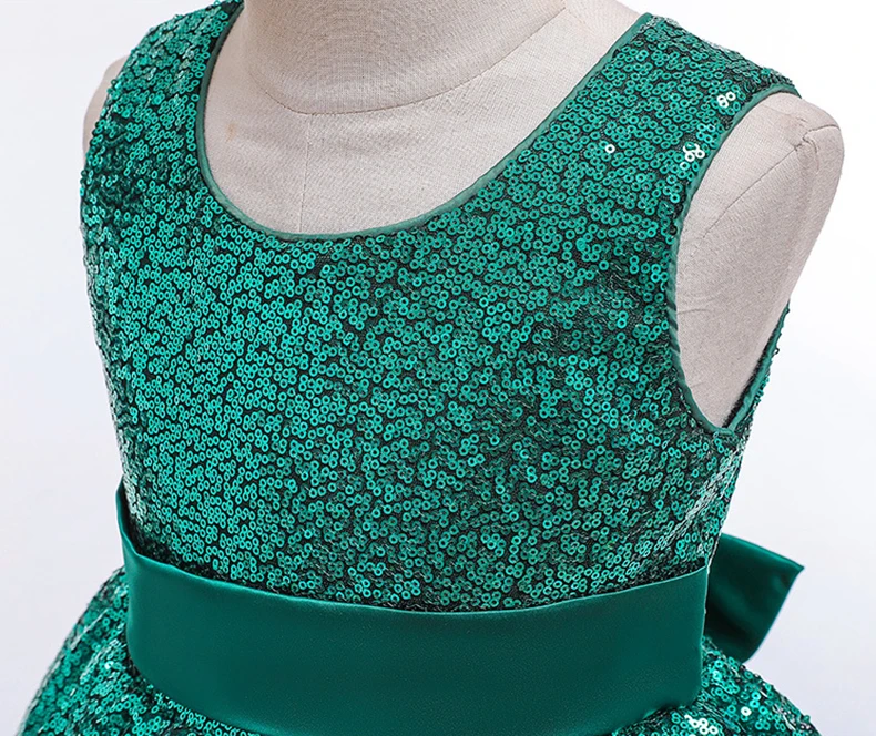 Детское платье с блестками на свадьбу или вечеринку | Детская одежда и обувь