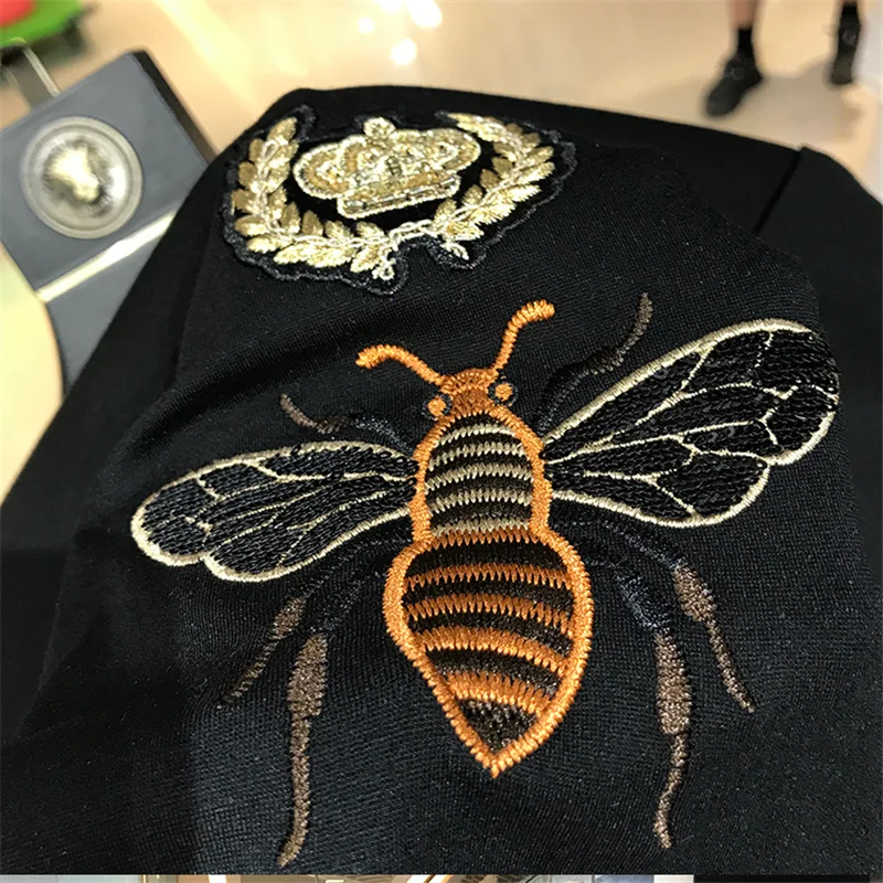 

2020 men's fashion hoodie suit exquisite beaded casual clothes slim sportswear