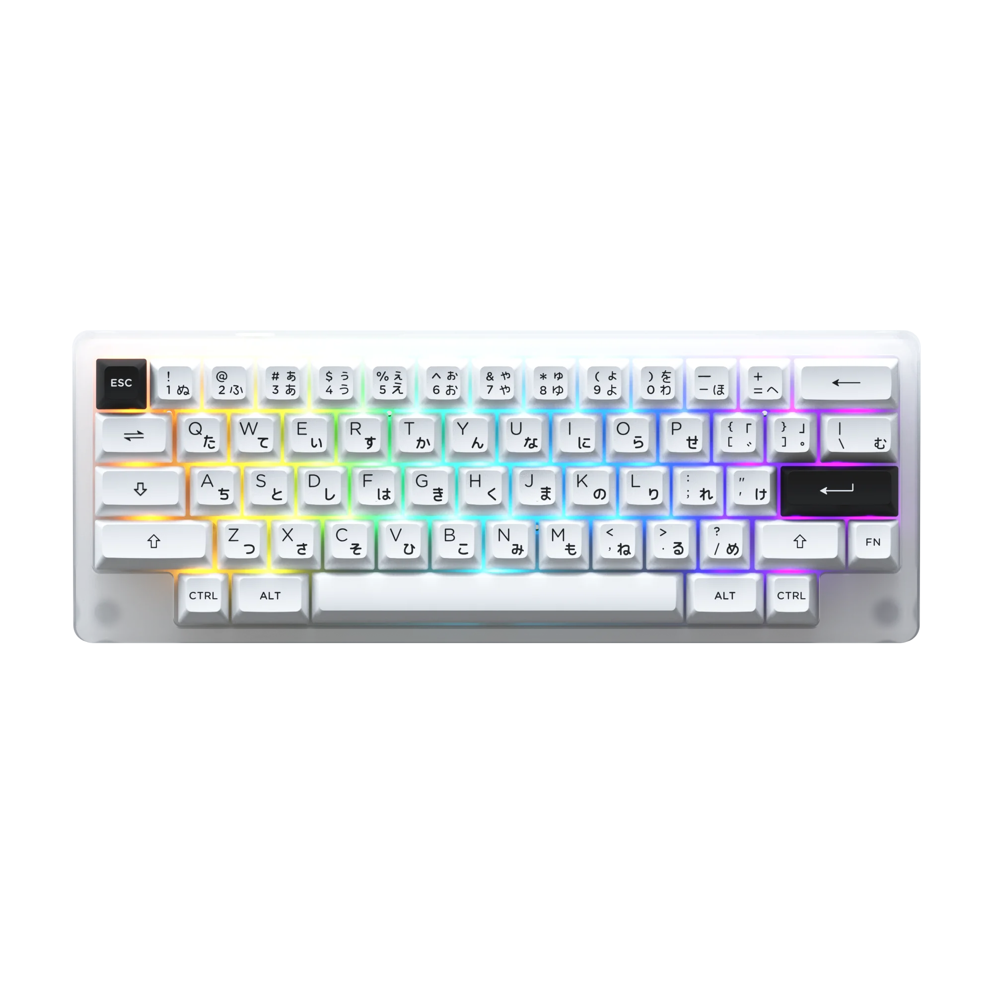 Проводная Механическая игровая клавиатура AKKO ACR59 59 Key 50% горячая Распродажа стиль