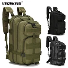 Уличная тактическая сумка, 25л Водонепроницаемый спортивный рюкзак, мужской Треккинговый дорожный рюкзак, походная сумка, рюкзак унисекс для походов