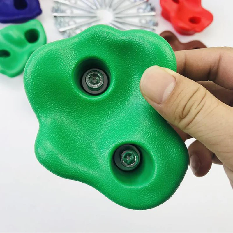 10 шт./компл. детские деревянные камни для скалолазания | Игрушки и хобби