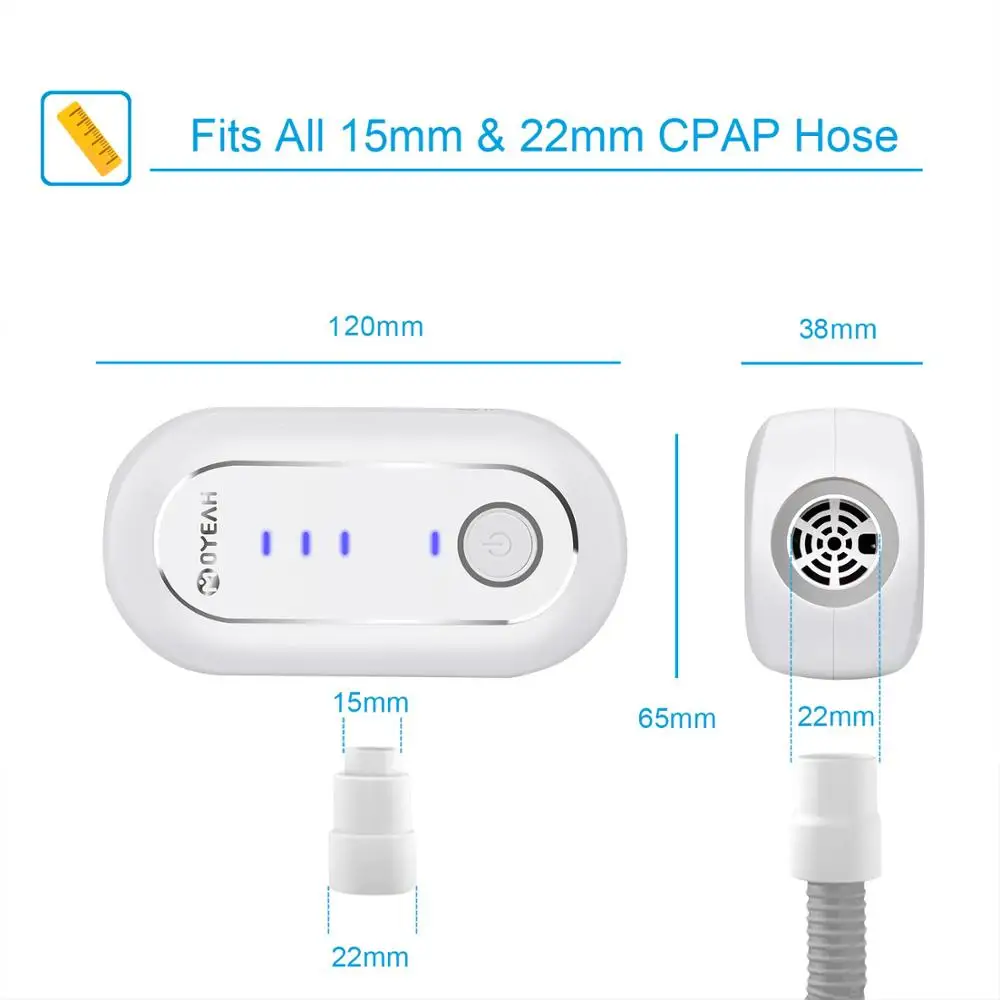 MOYEAH Cpap очиститель дезинфицирующее средство | сипап apap Bipap машина дезинфектор стерилизатор чистящий набор для респирационной трубки и маски